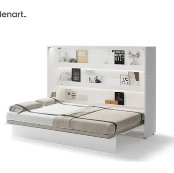 Postel Dig-net nábytek Sklápěcí postel Lenart BED CONCEPT BC-04 bílá | 140 x 200 cm