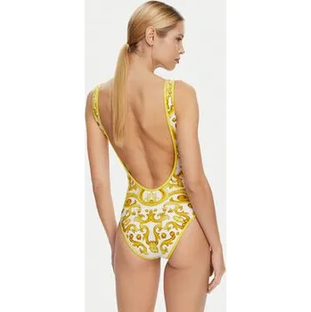 Dámské plavky Dolce&Gabbana Jednodílné plavky O9A46J ONO19 Žlutá 5