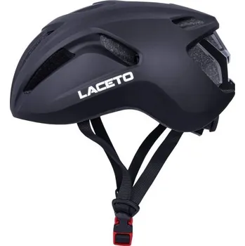 Cyklistická přilba Silniční cyklistická helma Laceto CAMINO M Černá, Bílá