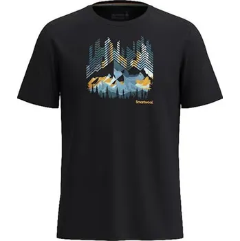 Pánské tričko Tričko SMARTWOOL VITAL PEAKS ACTIVE SHORT SLV GRAPHIC TEE Uni velikost S