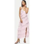 Vila Koktejlové šaty Luna 14109420 Růžová Regular Fit 36