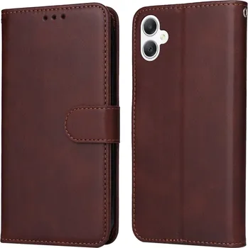 Pouzdro na mobilní telefon Feel knížkové pouzdro na Samsung Galaxy A06 4G - hnědé