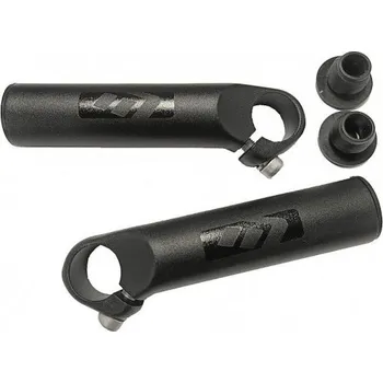 Rohy na řídítka rohy ZOOM MT-68A rovné černé matné