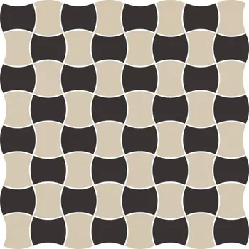 Stavební materiál PARADYZ DLAŽBA MODERNIZ NERO MOZ.MIX C 30,86x30,86/3,6x4,4 PAR-157260