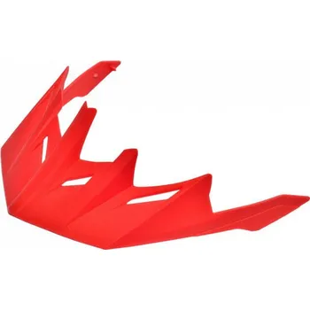 Cyklistická přilba náhradní štítek pro přilbu MAXBIKE ARROW červený