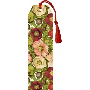 Doplněk ke knize Ozdobná ZÁLOŽKA DO KNIHY se Stužkou Čemeřice Dobrá Grafika Záložky