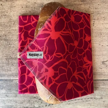 chlebník Chlebousek - červené květy Nerida Hansen Magsbags.cz