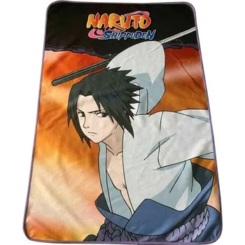 deka Naruto Shippuden Fleece Blanket Sasuke 100 x 150 cm Vícebarevná