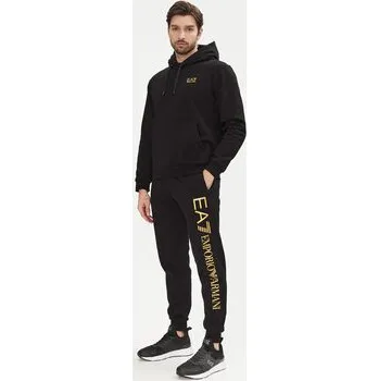 Pánská mikina EA7 Emporio Armani Mikina 7M000570 AF10377 MC004 Černá Regular Fit L