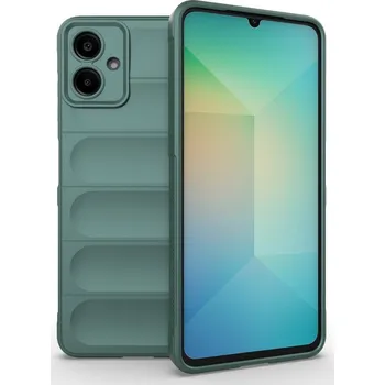 Pouzdro na mobilní telefon Rugg odolný gelový obal na Samsung Galaxy A06 4G - zelený