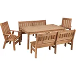 Dřevěný zahradní nábytek PROWOOD z ThermoWood - SET L11