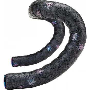 omotávka na kolo omotávka Supacaz Super Sticky Kush Galaxy oil slick + oil slick koncovky