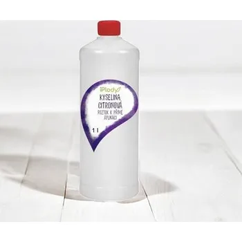 Keto dieta iPlody Kyselina citronová roztok 1l - láhev