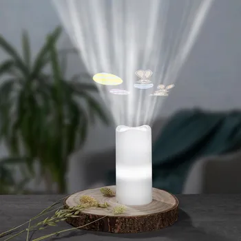 Svíčka Haushalt international LED svíčka s projektorem Velikonoce, 3 motivy 477627