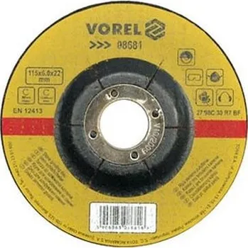 Sada nářadí Kotouč na kámen brusný 125 x 6,8 x 22 mm Vorel