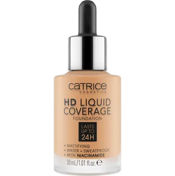 Make-up Catrice Liquid Coverage make-up na obličej 034 medium beige, 30 ml