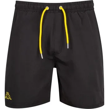 Pánské kraťasy Pánské šortky Kappa LOGO GOZOLG XL Černá, Žlutá