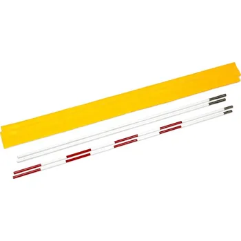 Univerzální sportovní branka Volejbalová anténa Funtec BEACH VOLLEYBALL NET ANTENNAS PLUS, 2-PIECE, VELCRO CLOSURE ANTENNA POCKETS, OPTIMAL FOR LEISURE SPORTS 111700-gelbweissrot Velikost 111