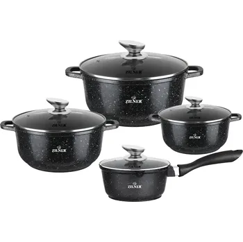 Hrnec Zilner 7146/8529 8 ks černá