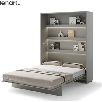 Postel Dig-net nábytek Sklápěcí postel Lenart BED CONCEPT BC-12 šedá | 160 x 200 cm