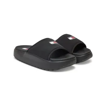 Dámské pantofle Tommy Jeans Nazouváky Tjw Comfy Pool Slide EN0EN02765 Černá 40