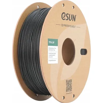 Filament ESUN TPU-LW Filament černý 1.75mm 750g papírová cívka