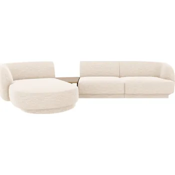 Pohovka Micadoni Rohová pohovka se stolkem Miley 303 cm, levá