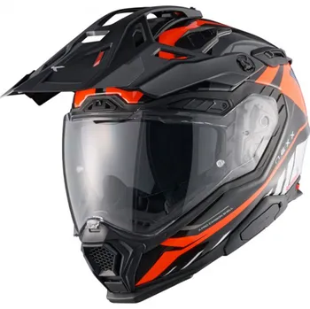 Helma na motorku Enduro helma na motorku Nexx X.WED3 Gobi oranžovo-bílá S
