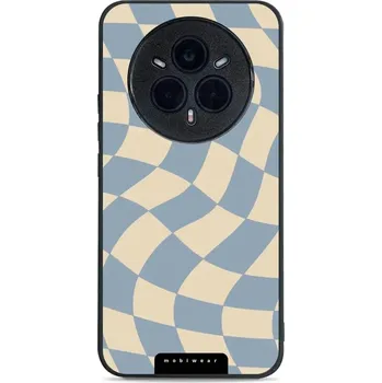 Pouzdro na mobilní telefon Lesklý kryt Mobiwear Glossy - Realme 14 Pro Plus 5G - GA59G Modrá a béžová šachovnice (Prémiové lesklé pouzdro, obal, kryt Mobiwear Glossy na mobil Realme 14 Pro Plus 5G - GA59G Modrá a béžová šachovnice, materiál Plast + TPU silikon - krytí po všech)
