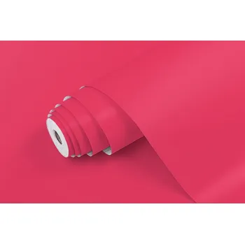 Tapeta PATIFIX | Samolepicí fólie 10-1258 | šíře 45 cm | RŮŽOVÁ + Růžová matná samolepicí tapeta (metráž) PATIFIX v šíři 45 cm