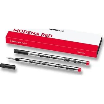 Náplň do psacích potřeb Náplň Montblanc do rolleru M, 2 ks, Modena Red