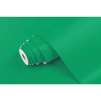 Tapeta PATIFIX | Samolepicí fólie 10-1165 | šíře 45 cm | ZELENÁ MATNÁ + Zelená matná samolepicí tapeta (metráž) PATIFIX v šíři 45 cm