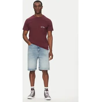 Pánská móda Billabong T-Shirt EBYZT00175 Fialová Regular Fit L