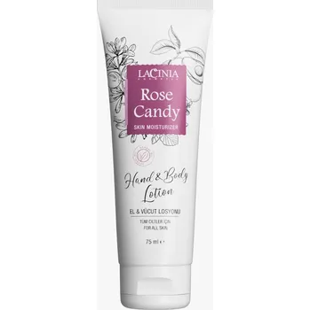 Péče o ruce LACINIA RŮŽOVÝ BALZÁM NA RUCE A TĚLO 75 ml