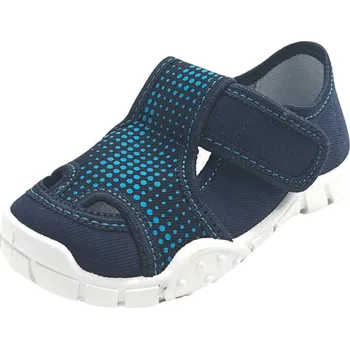 Dětská treková obuv Chlapecká obuv Rogallo D-330 Barva: Modrá, Velikost: 32