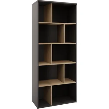 Knihovna Regál, antracit/dub cremona, ADAPO ADP02