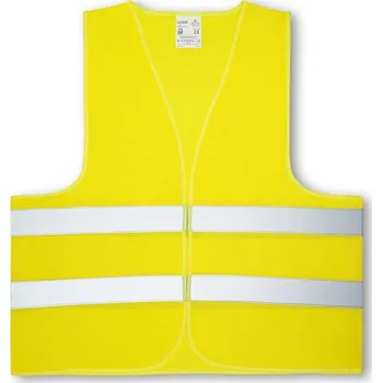 STRICKER Vesta z vysoce viditelného 100% polyesteru YELLOWSTONE Barva: žlutá