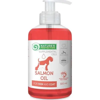 Lék pro psa a kočku KIKA LT, UAB Nature's Protection Lososový olej 300 ml