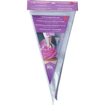 Sáček 40cm JEDNORÁZOVÝ, 10ks, zdobící