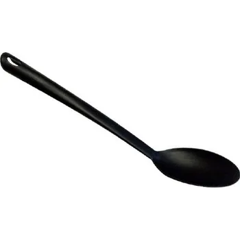 Naběračka Lžíce 34cm, černá, do 210°C, PP, plast