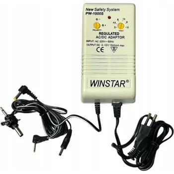 Univerzální napájecí adaptér 3-12 V 1500 mA