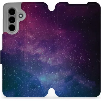 Pouzdro na mobilní telefon Flipové pouzdro Mobiwear - Samsung Galaxy A36 5G - V147P Mlhovina (Knížkové flip pouzdro, obal, kryt na mobil Samsung Galaxy A36 5G - V147P Mlhovina, materiál Umělá kůže + TPU - ochrana 360°, stojánek, silikonová vanička, magnetické zavírání)