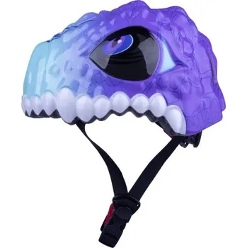 Cyklistická přilba Dětská cyklistická přilba Laceto REX XS Fialová, Bílá, Černá