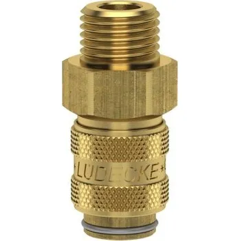 Hadicová spojka ESM 18 A Rychlospojka MINI s vnějším závitem G1/8" , DN5