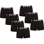 Styx 7PACK pánské boxerky sportovní guma černé (7G960) XL