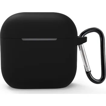 Příslušenství pro sluchátka Sleeve silikonový obal na Apple AirPods 4 - černý