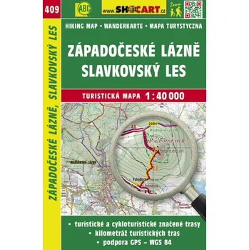 Shocart Západočeské lázně, Slavkovský les - turistická mapa č. 409