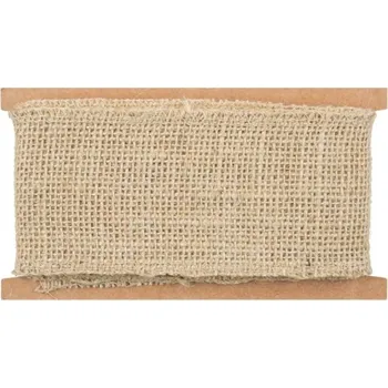 Stuha Stuha 6cm x 2m, juta