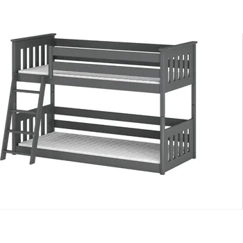 Postel Legno Dětská patrová postel Kvido grafit Rozměr (cm): 80x160