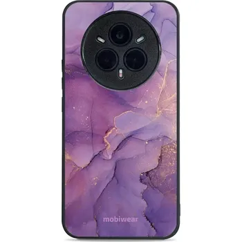 Pouzdro na mobilní telefon Lesklý kryt Mobiwear Glossy - Realme 14 Pro 5G - G050G - Fialový mramor (Prémiové lesklé pouzdro, obal, kryt Mobiwear Glossy na mobil Realme 14 Pro 5G - G050G - Fialový mramor, materiál Plast + TPU silikon - krytí po všech stranách, neošoupatelný potisk,)